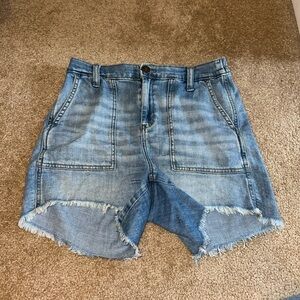 Aerie Light Blue Denim Shorts